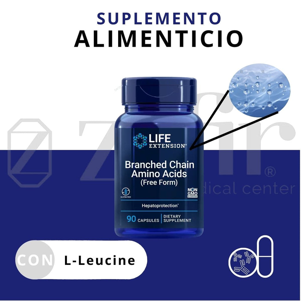 Life Extension Branched Chain Amino Acids ( Free Form)