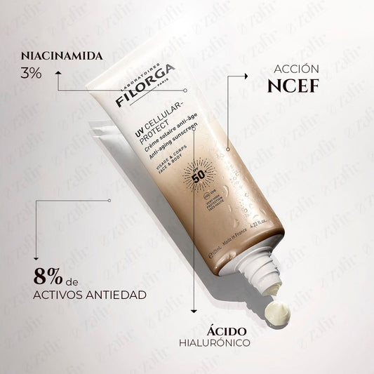 FILORGA UV CELLULAR-PROTECT FACE Y BODY 125ML