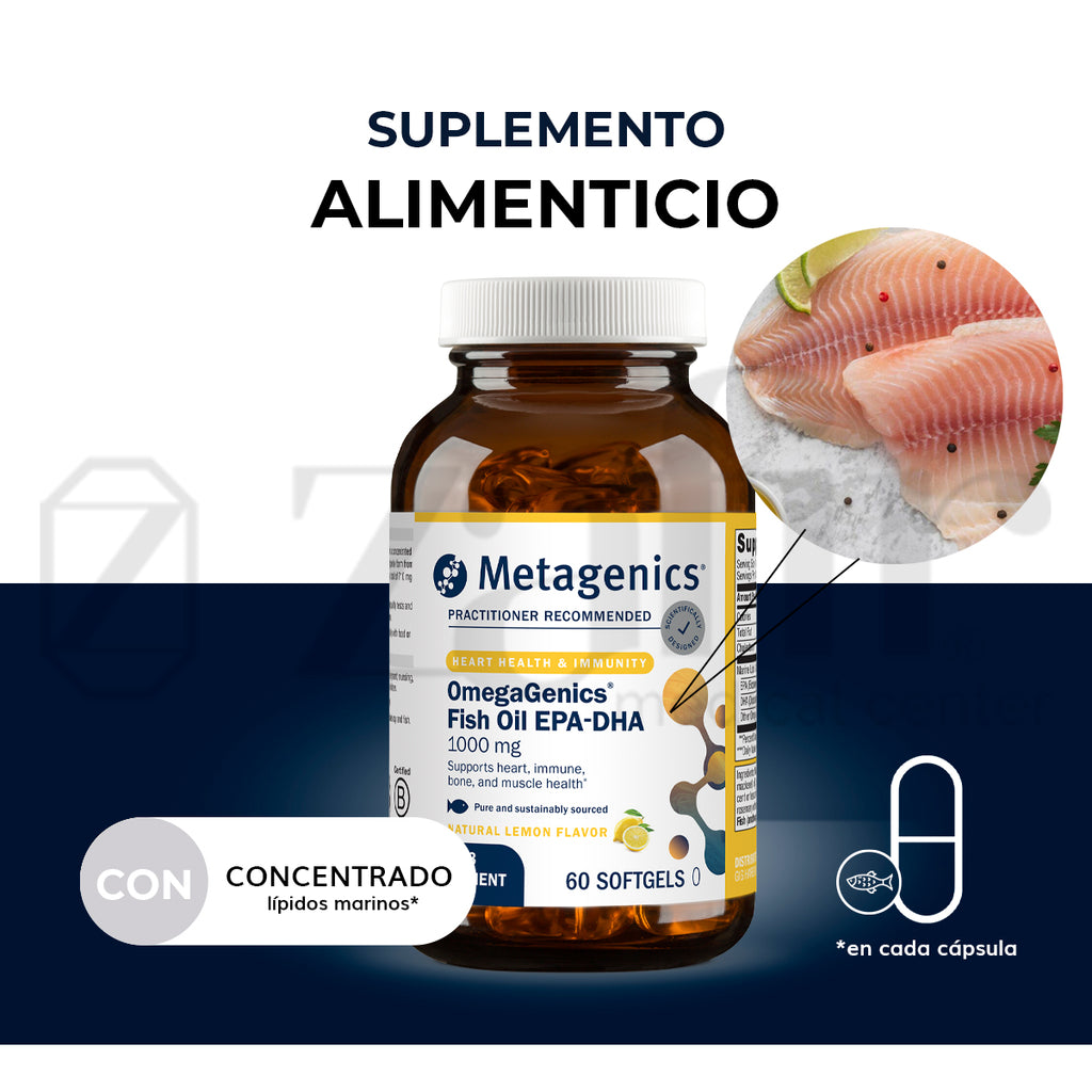 Metagenics OmegaGenics EPA-DHA 1000 (60 cápsulas)