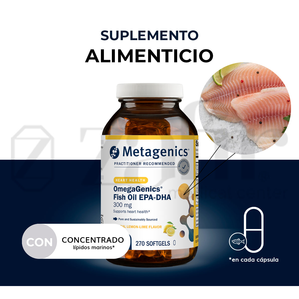 Metagenics EPA DHA 300 (antes ED-Complex ) 90 cápsulas