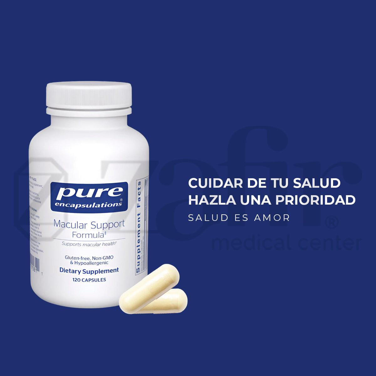 Pure Encapsulations Macular Support Formula 60 Caps