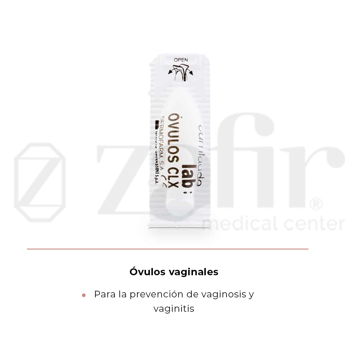 Óvulos Vaginales Cumlaude Lab Prebiotic - Prevención de Vaginosis y Vaginitis