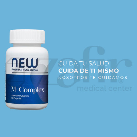 New Functional Nutraceutics M- Complex 60 Cápsulas