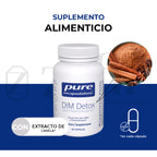 Pure Encapsulations DIM Detox 60 cápsulas.