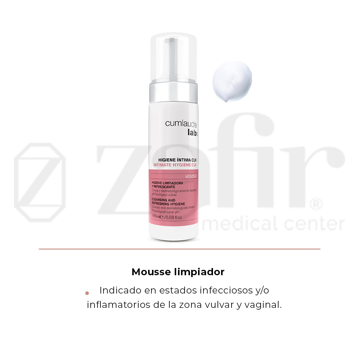 Higiene Íntima Cumlaude Lab CLX Mousse