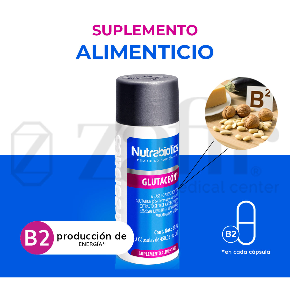 Glutaceon 60 Cápsulas