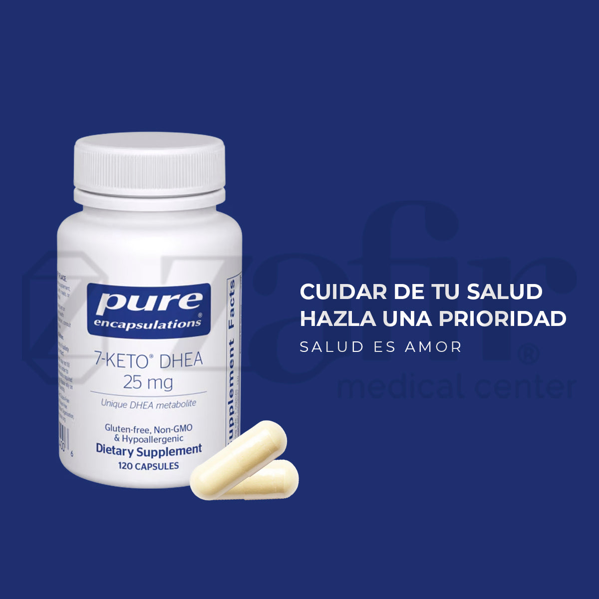 Pure Encapsulations 7-Keto Dhea 25 Mg