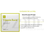 Mascarilla Facial Toskani Vitamin Burst Nutrición Completa