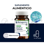 Metagenics UltraFlora Triplebiótico con Akkermansia