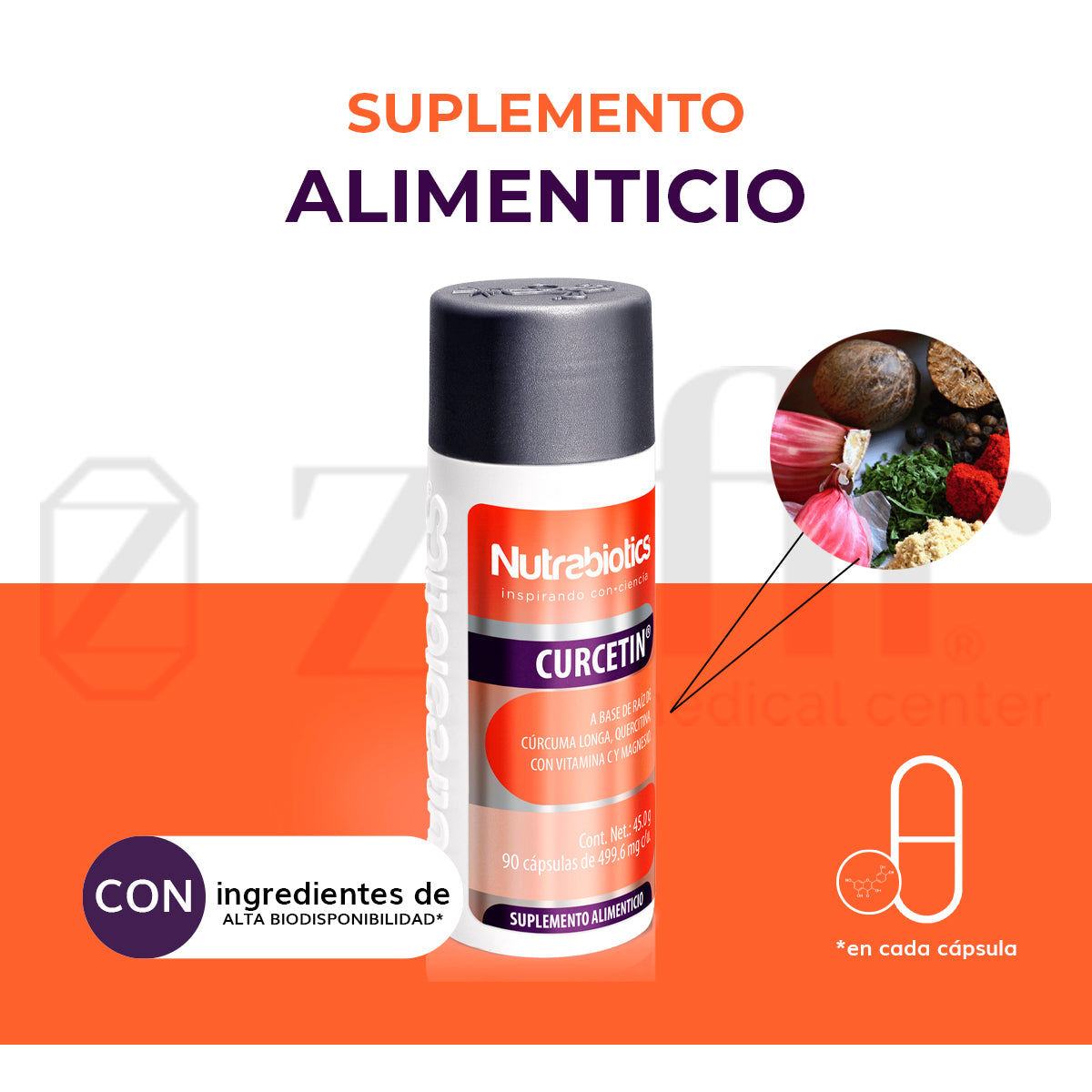 Curcetin Nutrabiotics