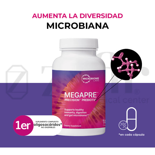 Microbiome Labs - MEGAPRE Precision Prebioticos (180 cápsulas)