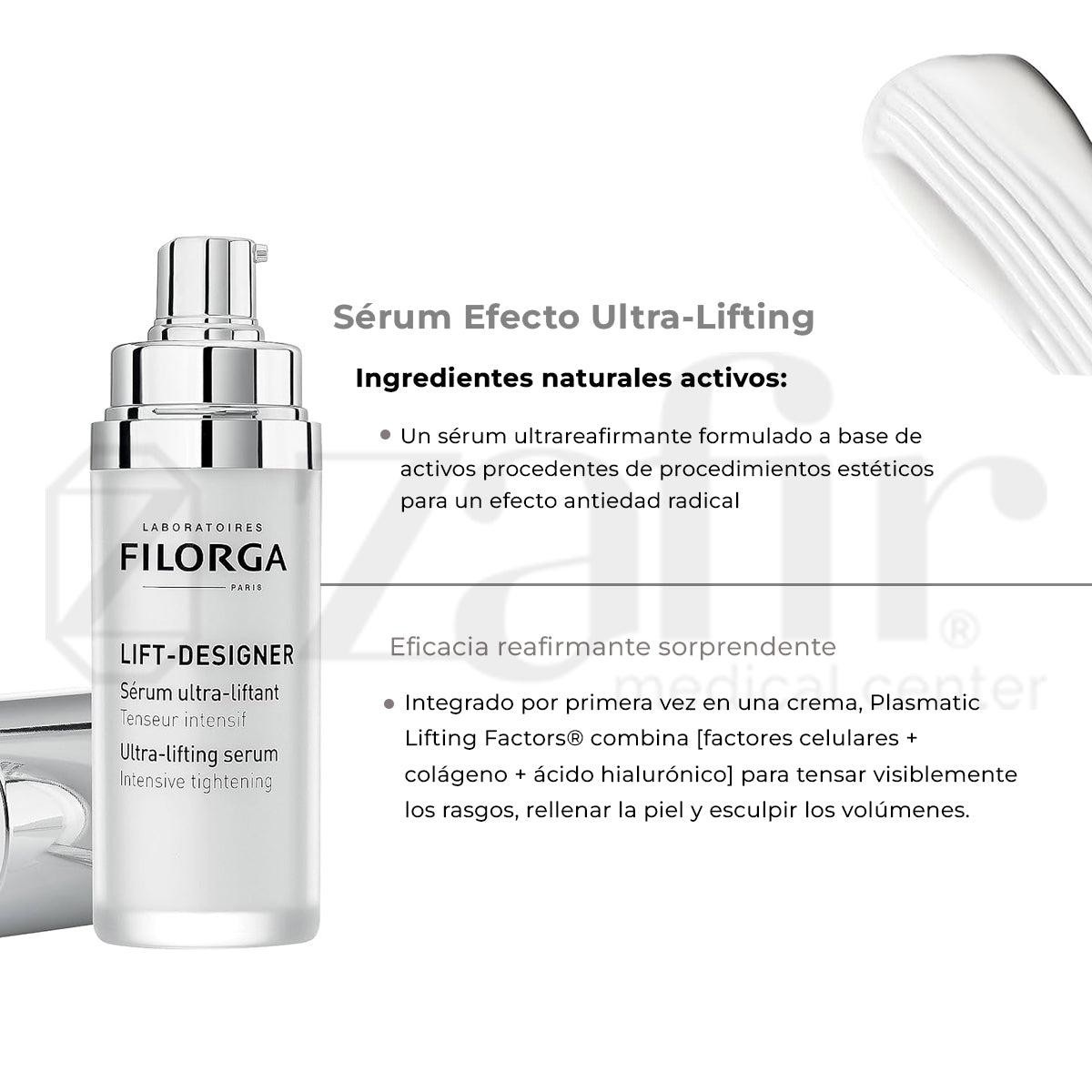 Tratamiento Facial Antienvejecimiento FILORGA Lift Designer Serum 30 ml - Zafir Medical Center