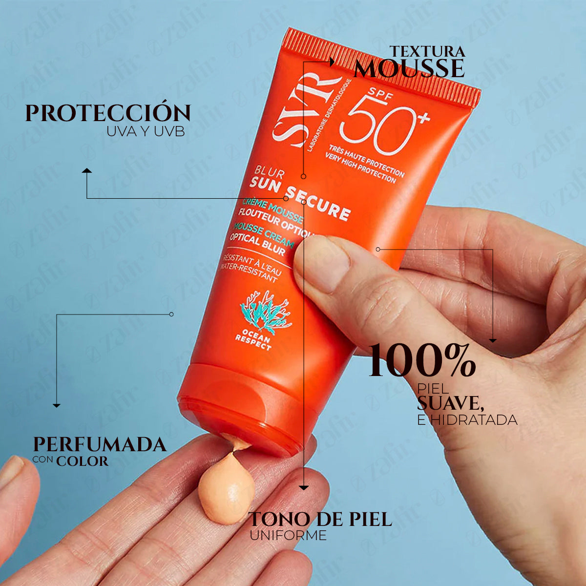 SVR SUN SECURE BLUR TEINTE FPS 50