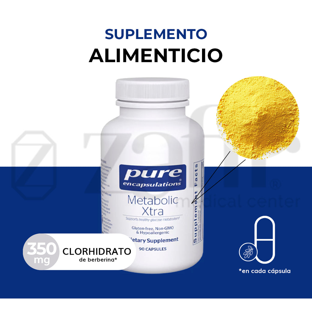 Pure Encapsulations Metabolic Xtra 90 Cápsulas