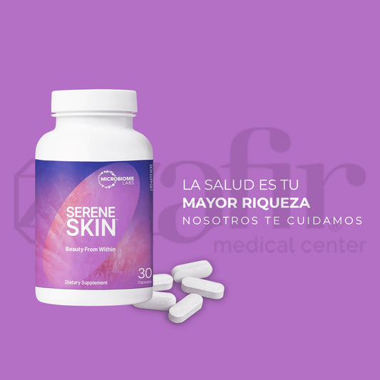 Microbiome Labs - Serene Skin (30 cápsulas)