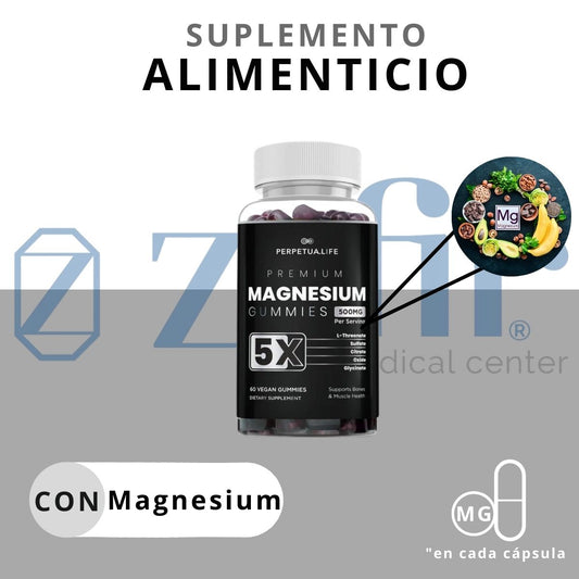 Perpetua Life Magnesium Gummies 5x