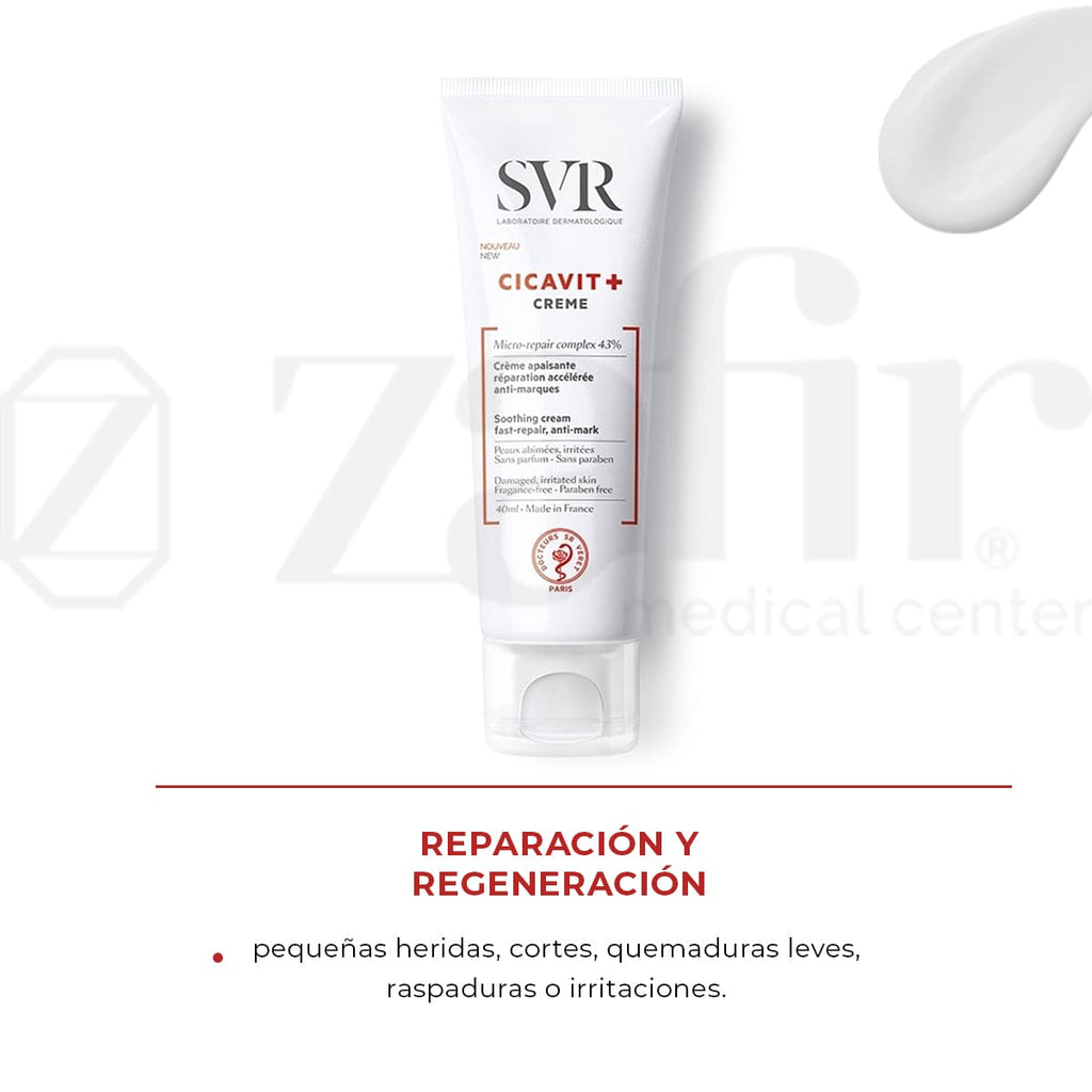 Crema Calmante Cicavit+ Crema Svr 40ml Para Piel Dañada Sensible