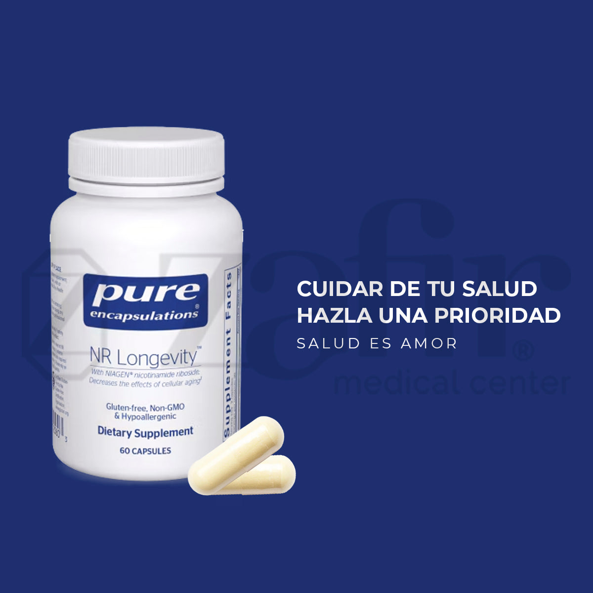 Pure Encapsulations Nr Longevity 60 Cápsulas