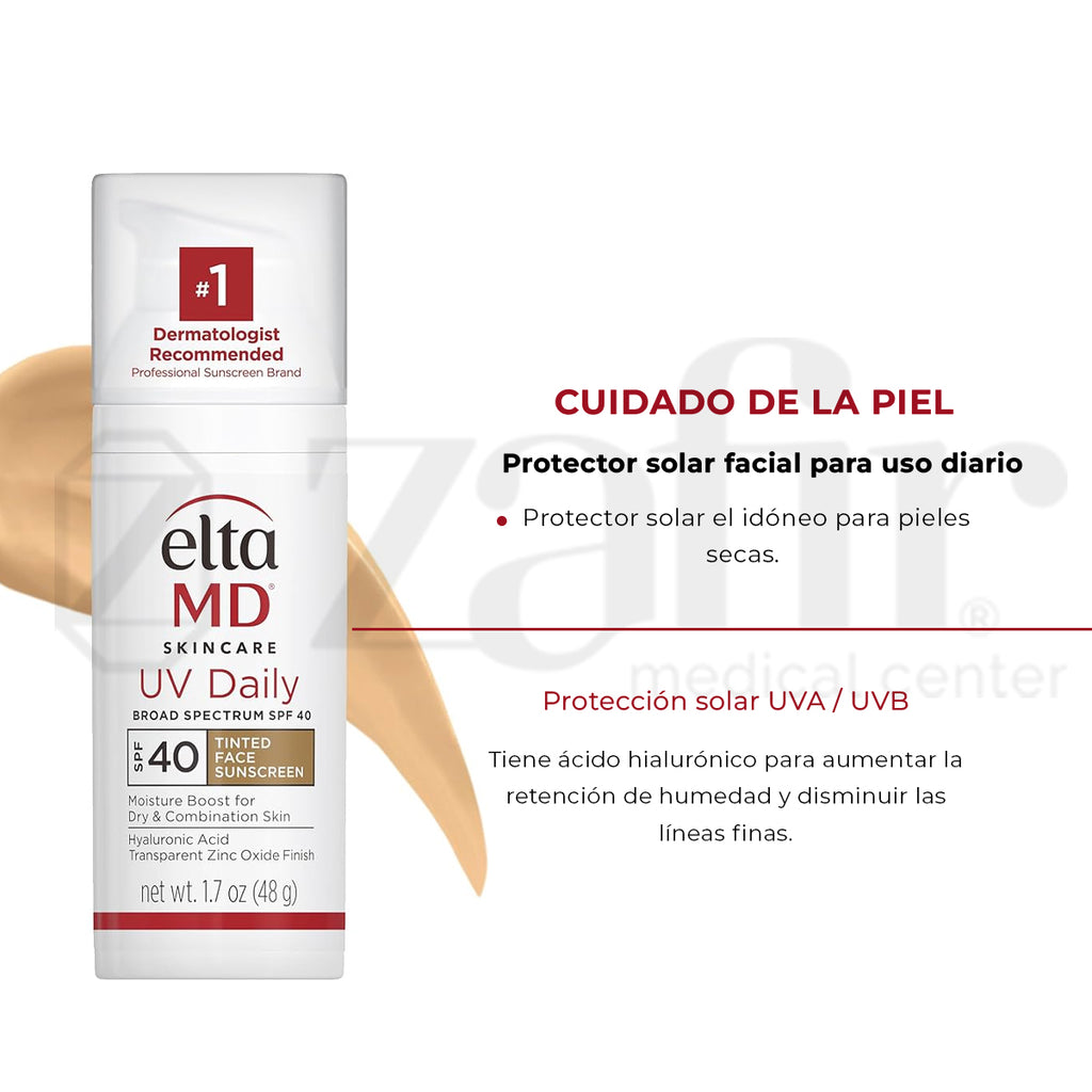 Protector Solar  Elta MD UV Dayli SPF 40 Con Color