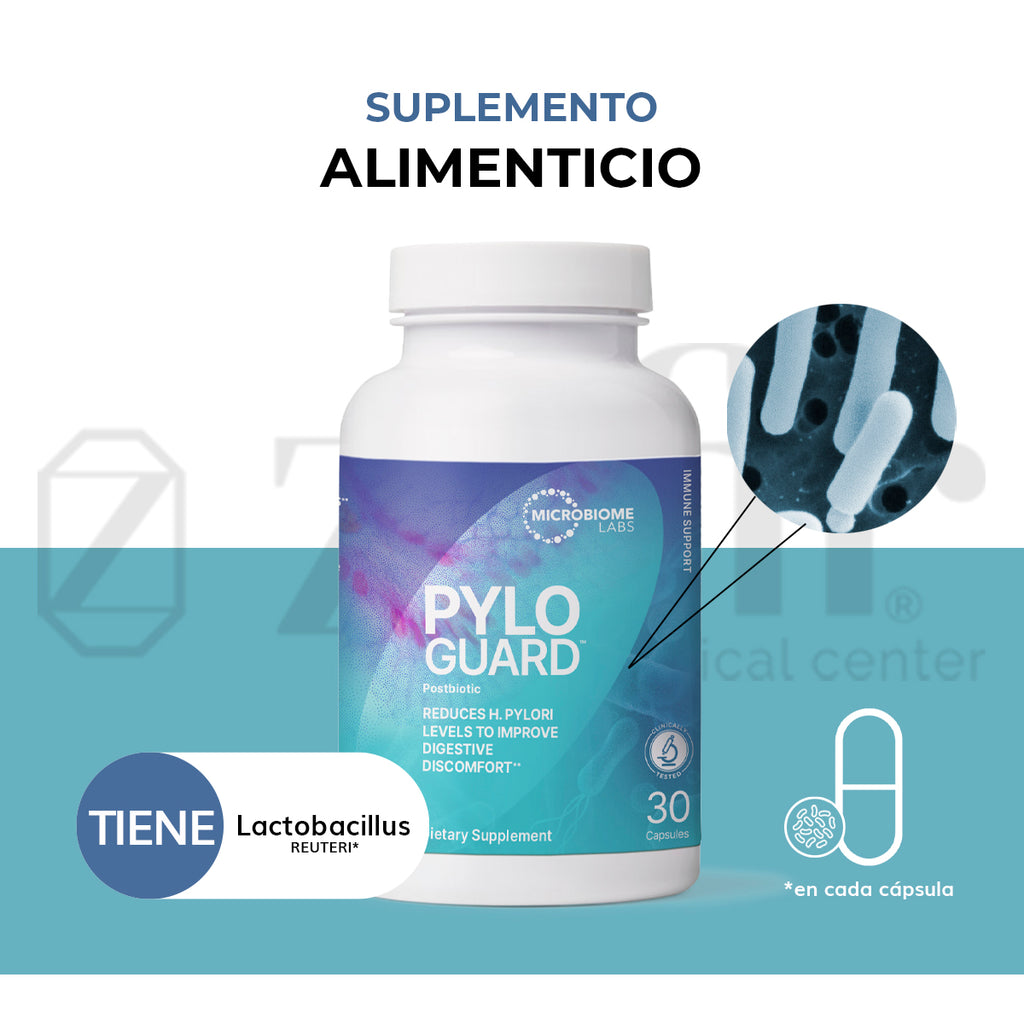 Microbiome Labs - PyloGuard (30 cápsulas)