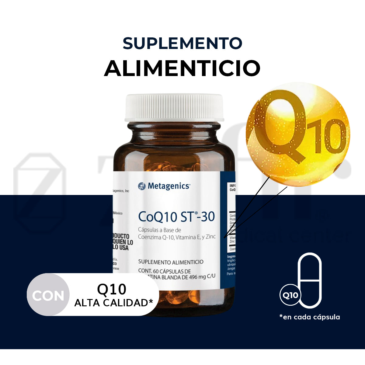 Metagenics CoQ10St-30 (ANTES QNIC)