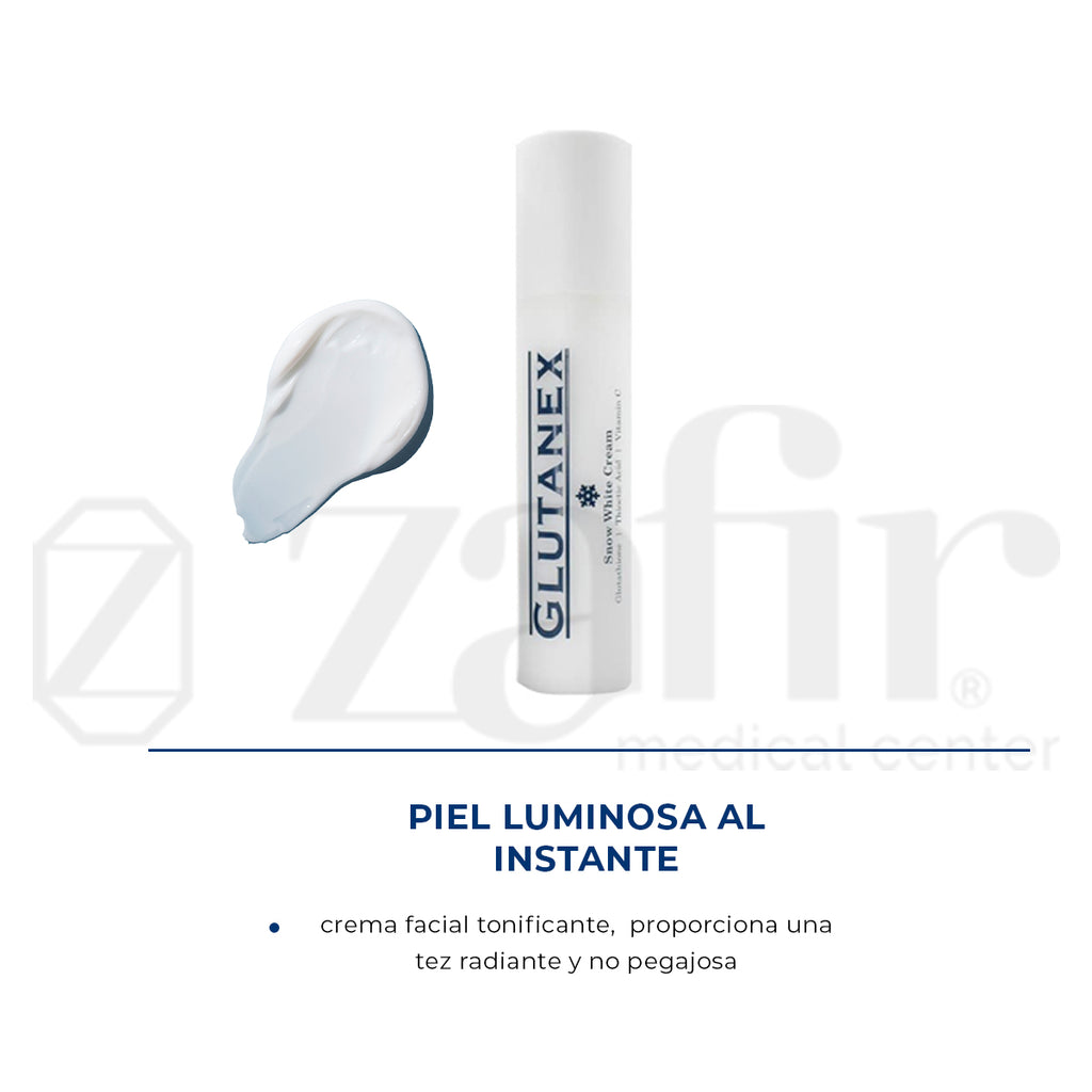 Glutanex Snow White Cream Crema Aclarante facial