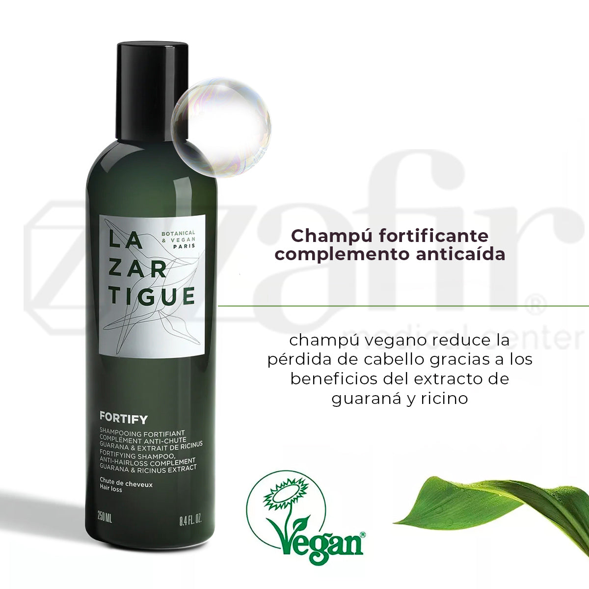 Shampoo Anticaida Lazartigue Fortify 250 Ml Fortificante