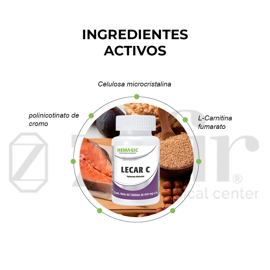 Hemagic - LECAR C 60 cápsulas