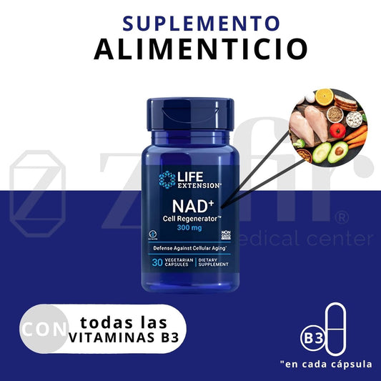 Life Extension NAD+ Cell Regenerator 300Mg (Cap 30)