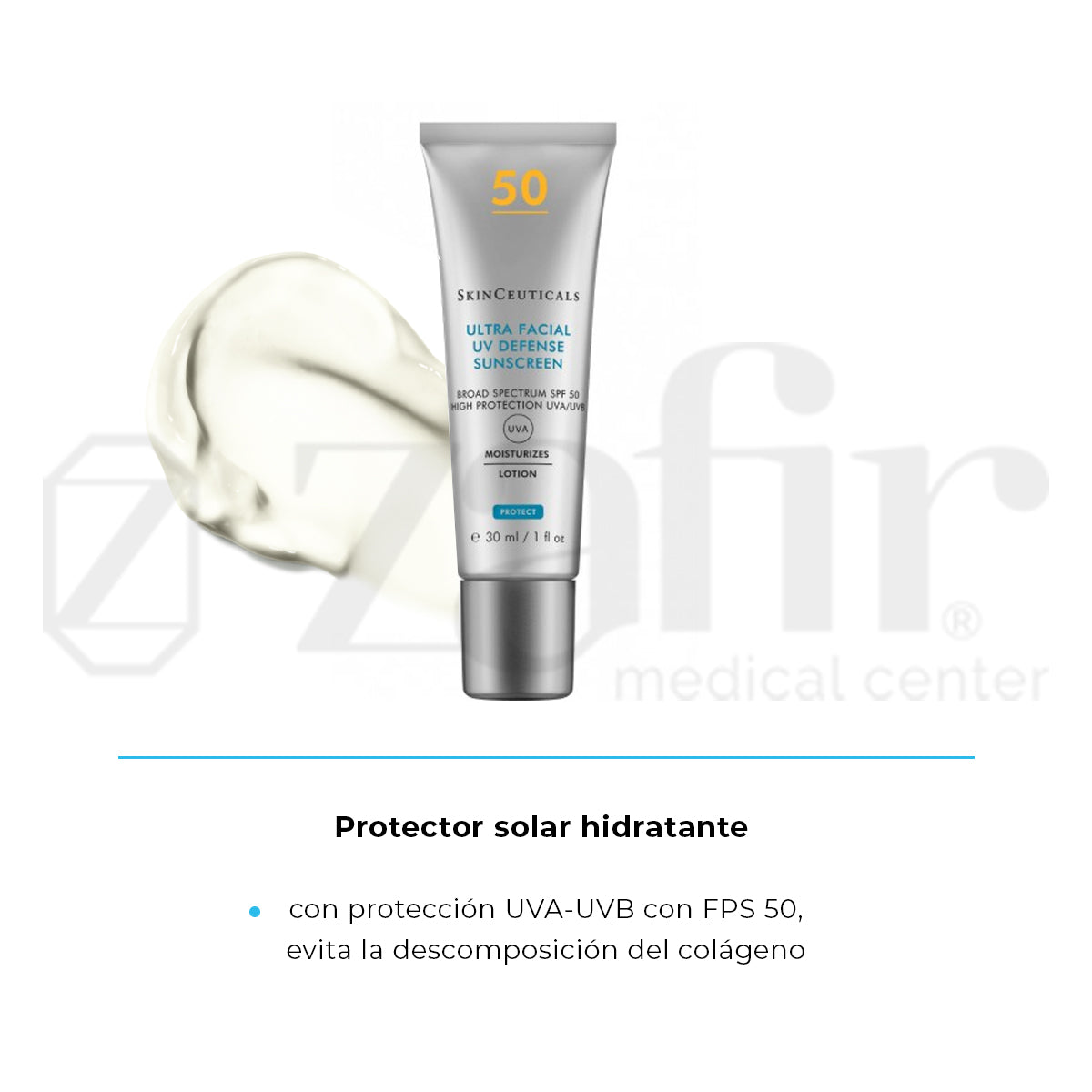 SkinCeuticals Ultra Facial UV Defense SP 50 Protector Solar Con Protección UVA-UVB Con FPS 50.