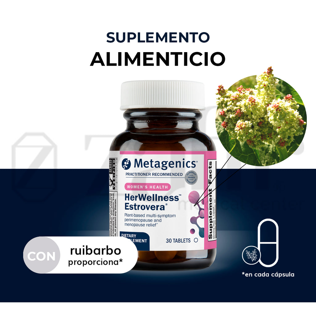 Metagenics ESTROVERA 30 tabletas