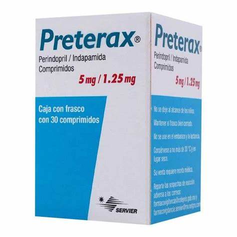 PRETERAX 5/1.25MG 30 CPR