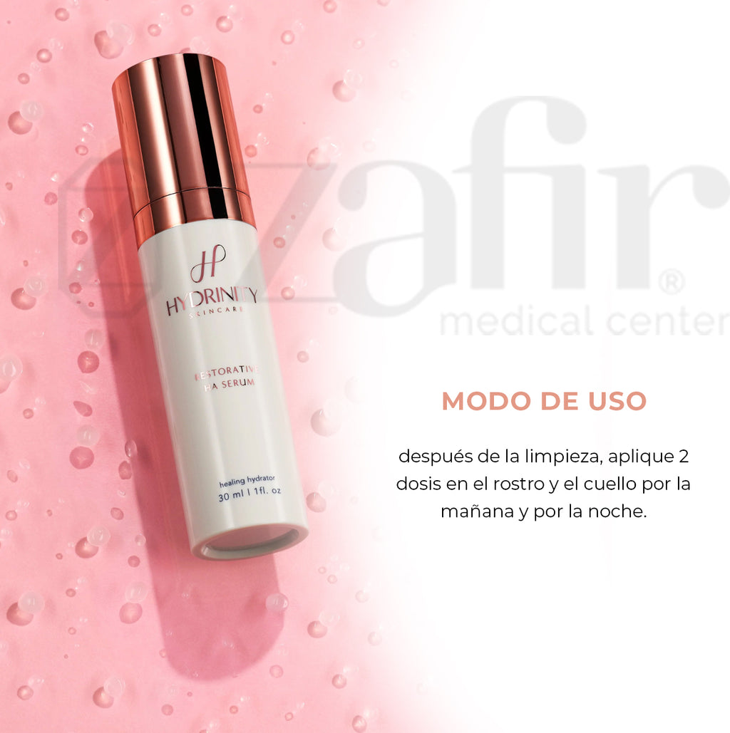 Hydrinity Accelerated Skin Science Restorative 30 ML Suero Restaurador De HA HYDRNITY Con Tecnología PPM6