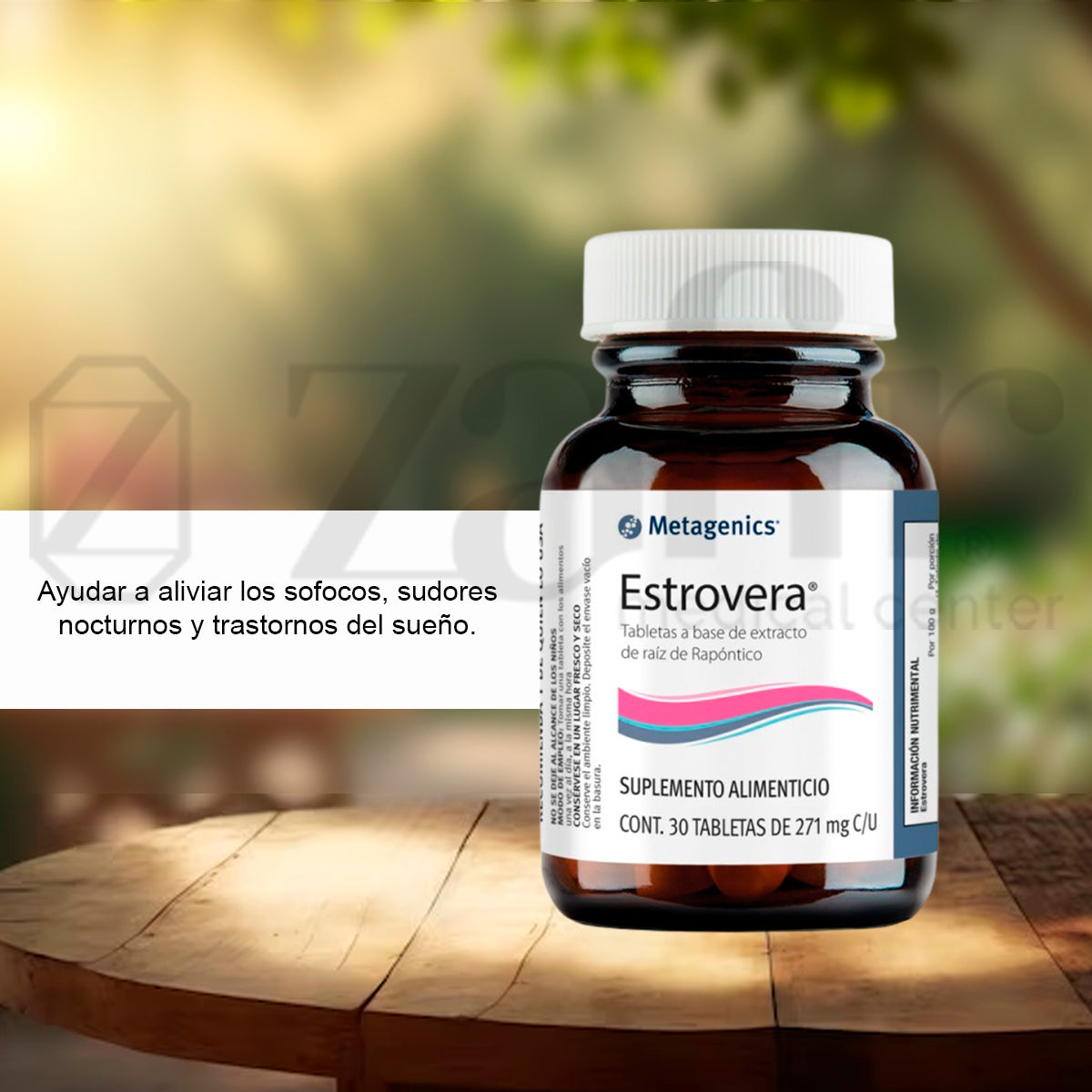 Metagenics Estrovera 30 Tabletas Zafir Medical Center