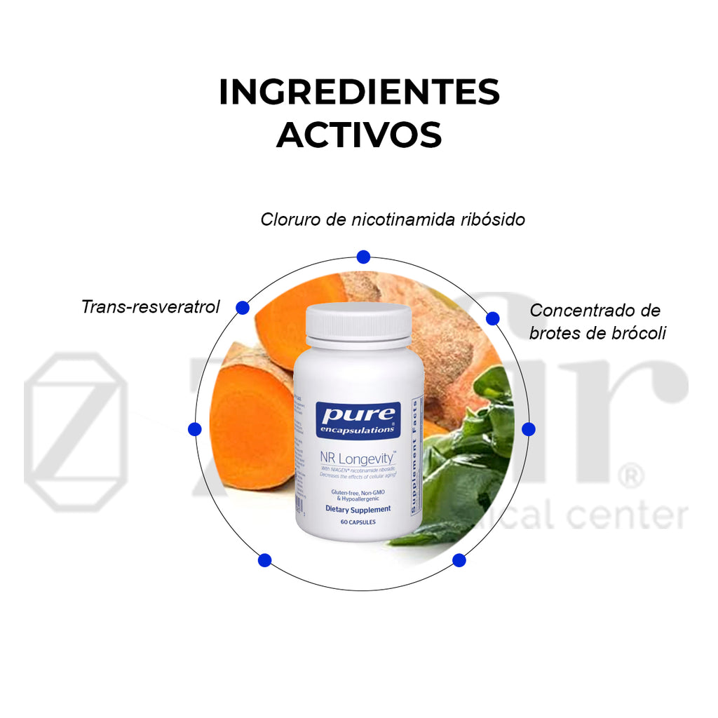 Pure Encapsulations Nr Longevity 60 Cápsulas