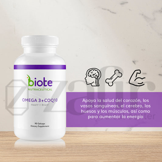 BioTE OMEGA3 + CoQ10 (90 cápsulas)