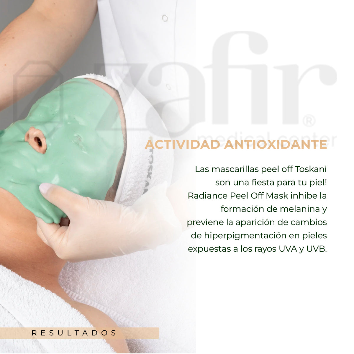 Mascarilla Facial Toskani Radiance Peel Off Rejuvenecedor