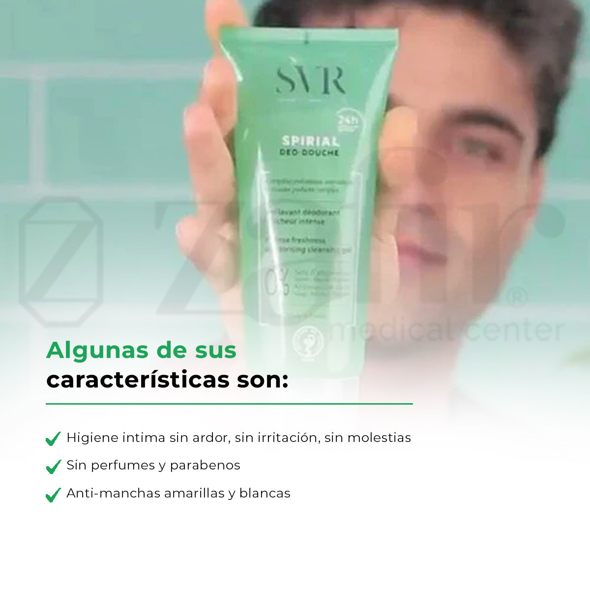 Svr Desodorante Gel Para Ducha Svr Deo Douche Spirial 200 Ml