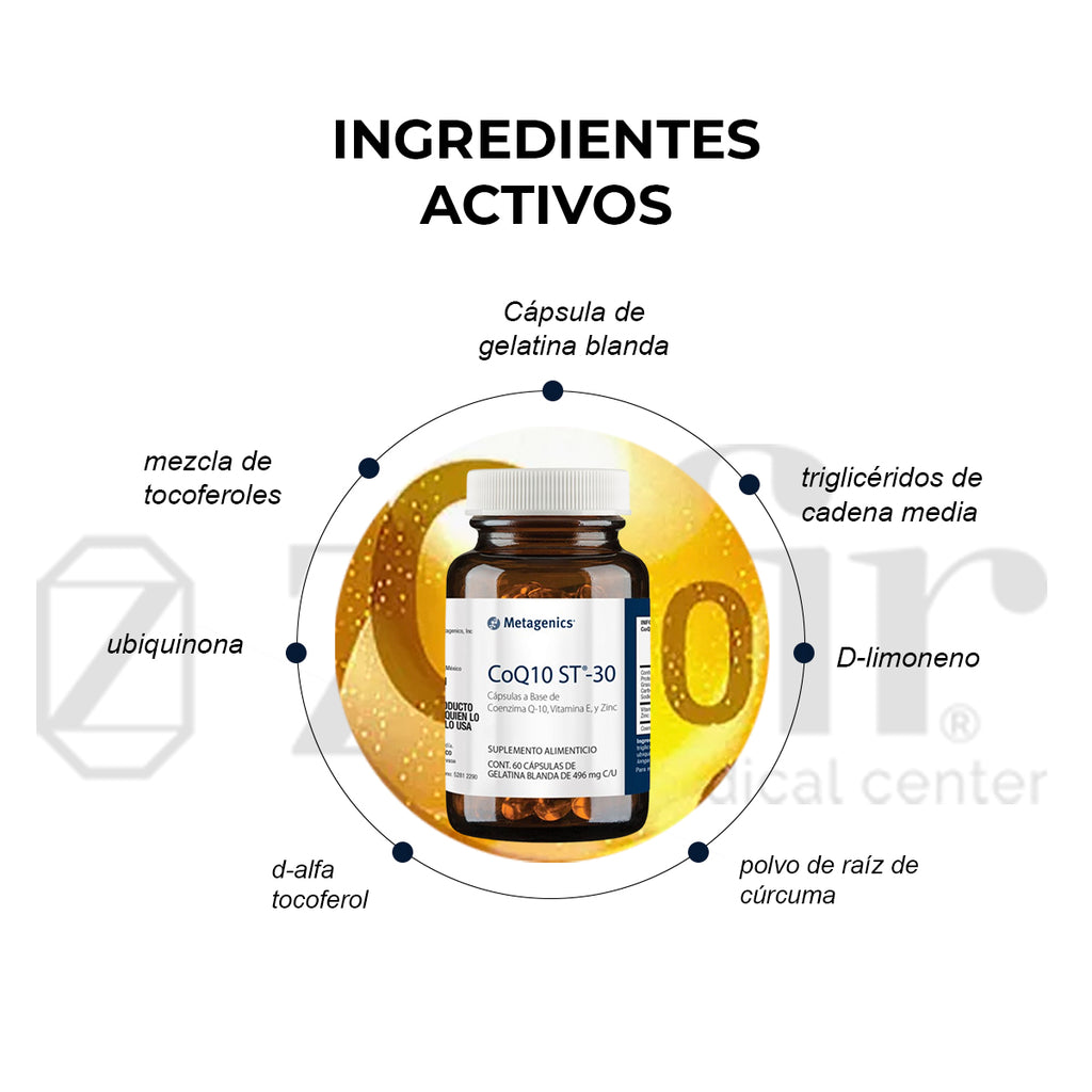 Metagenics CoQ10St-30 (ANTES QNIC)