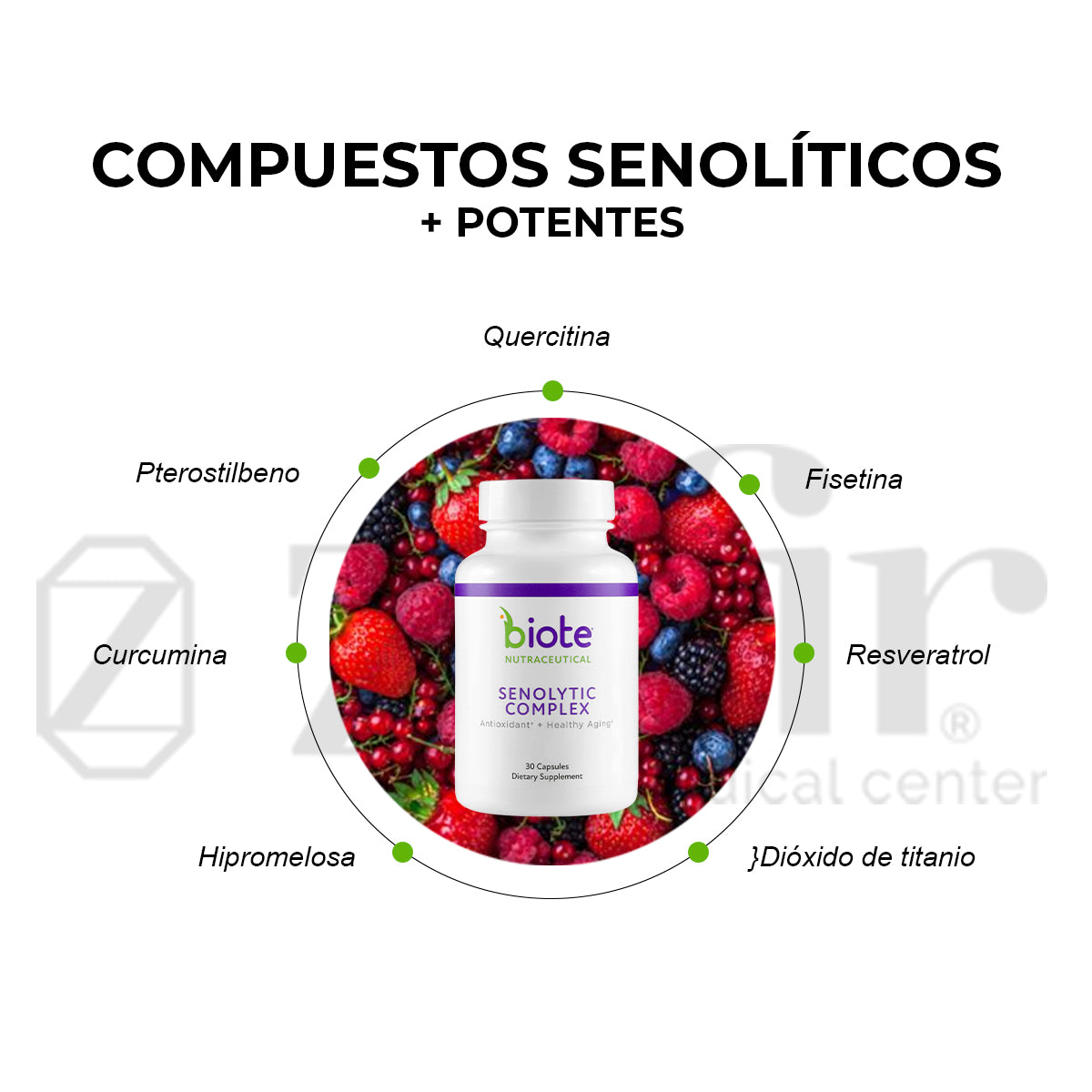 BIOTE SENOLYTIC COMPLEX (30 CAPS)