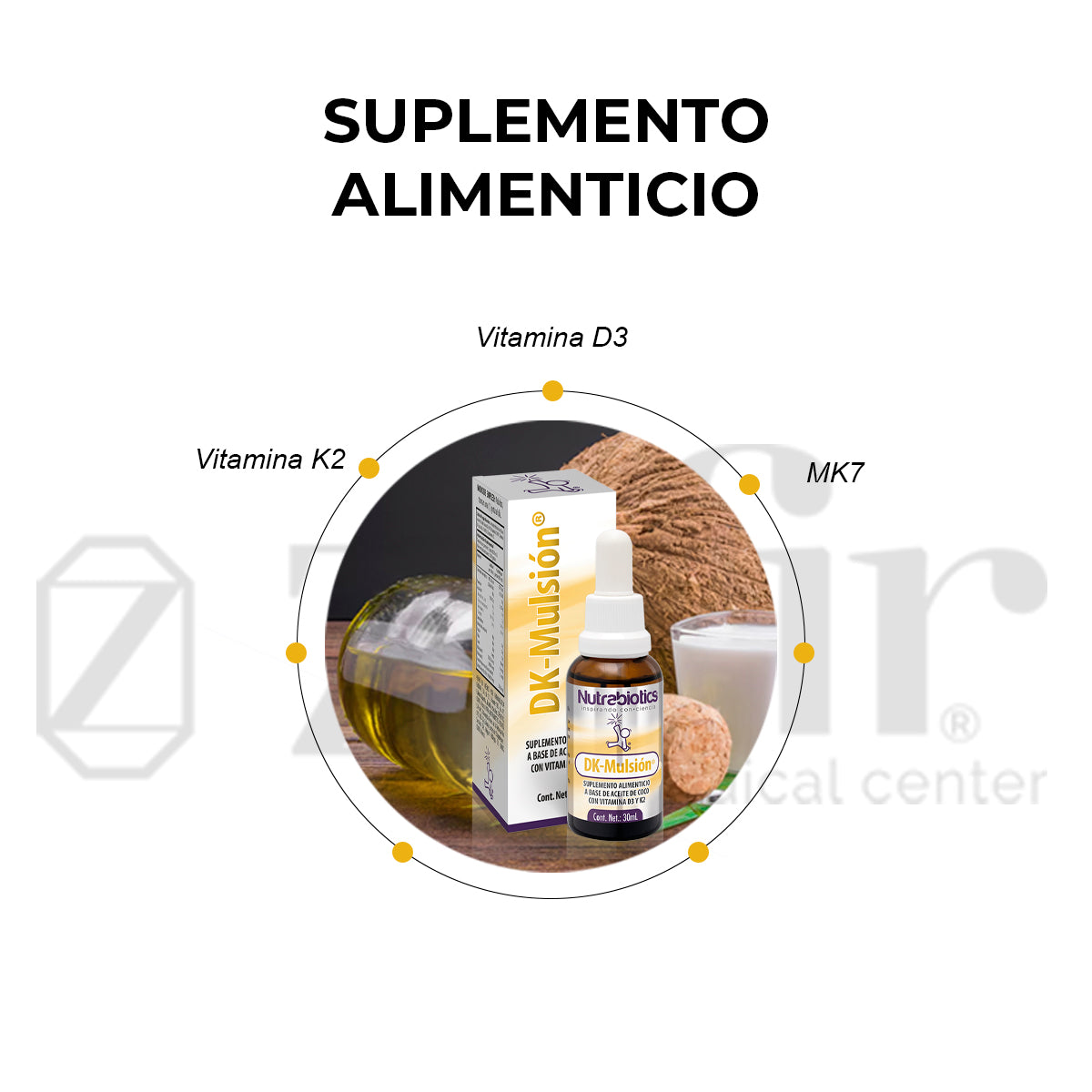 Nutrabiotics DK Mulsion Vitamina D3 K2