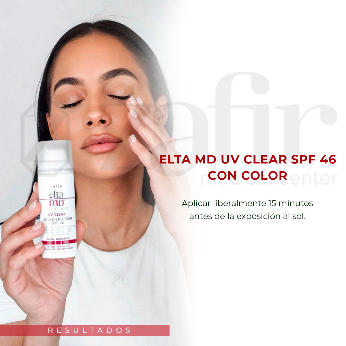 Elta MD - UV Clear con TINTE SPF 46