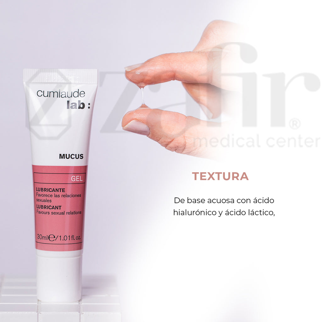 Gel Lubricante Íntimo Cumlaude Lab Mucus 30ml Hidratante