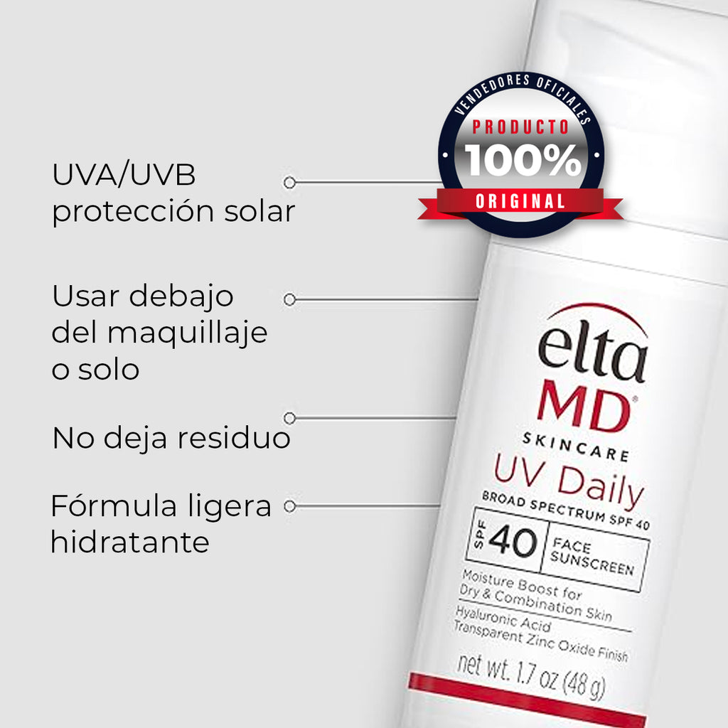 Protector Solar Elta Md Spf 40 Uv Daily