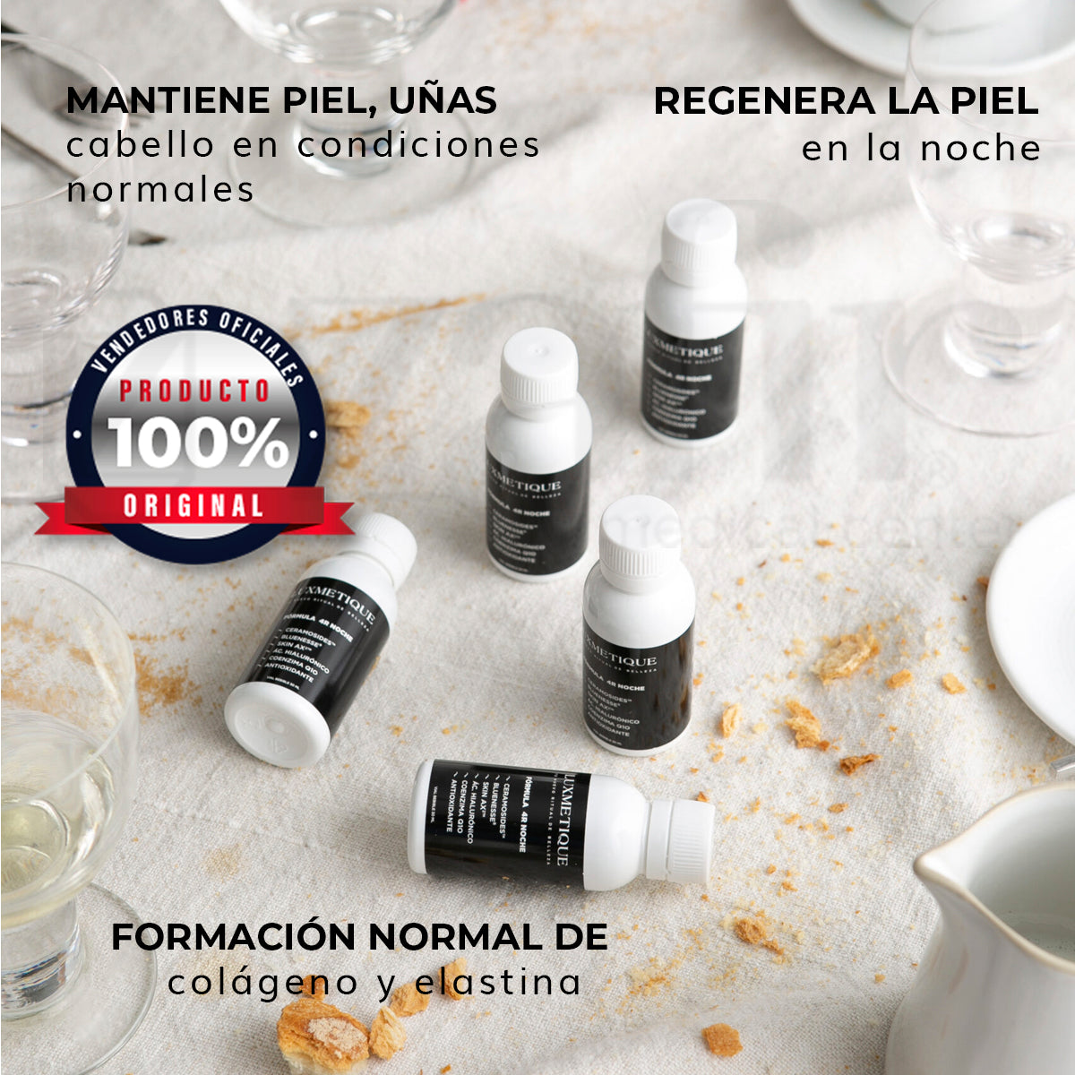 Luxmetique Formula 4R Noche (15 Viables Bebibles)