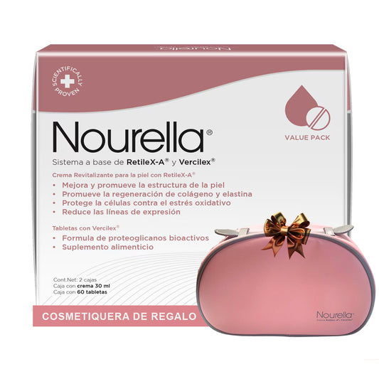 NOURELLA KIT CREMA 30 ML + CAJA C/60 TABLETAS