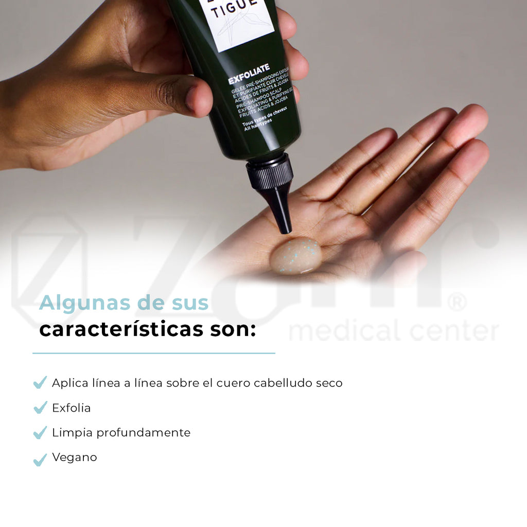 Lazartigue Exfoliate: Gel exfoliante, Exfoliante Desintoxicante Oxigenante