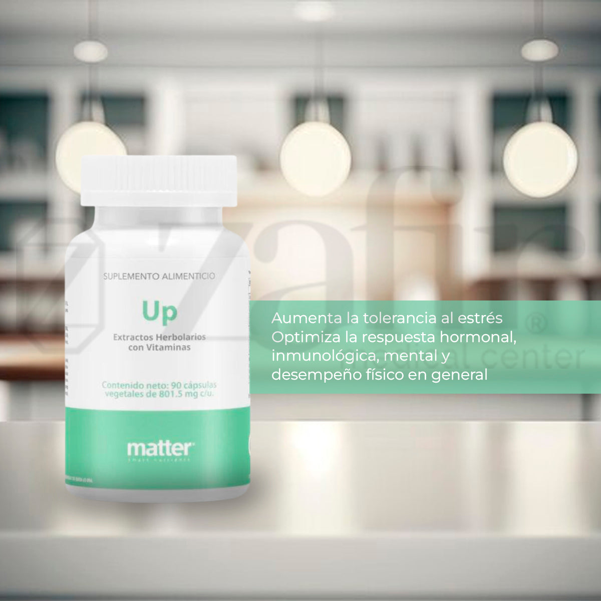 Matter UP Extractos Herbolarios con Vitaminas (90 capsulas)