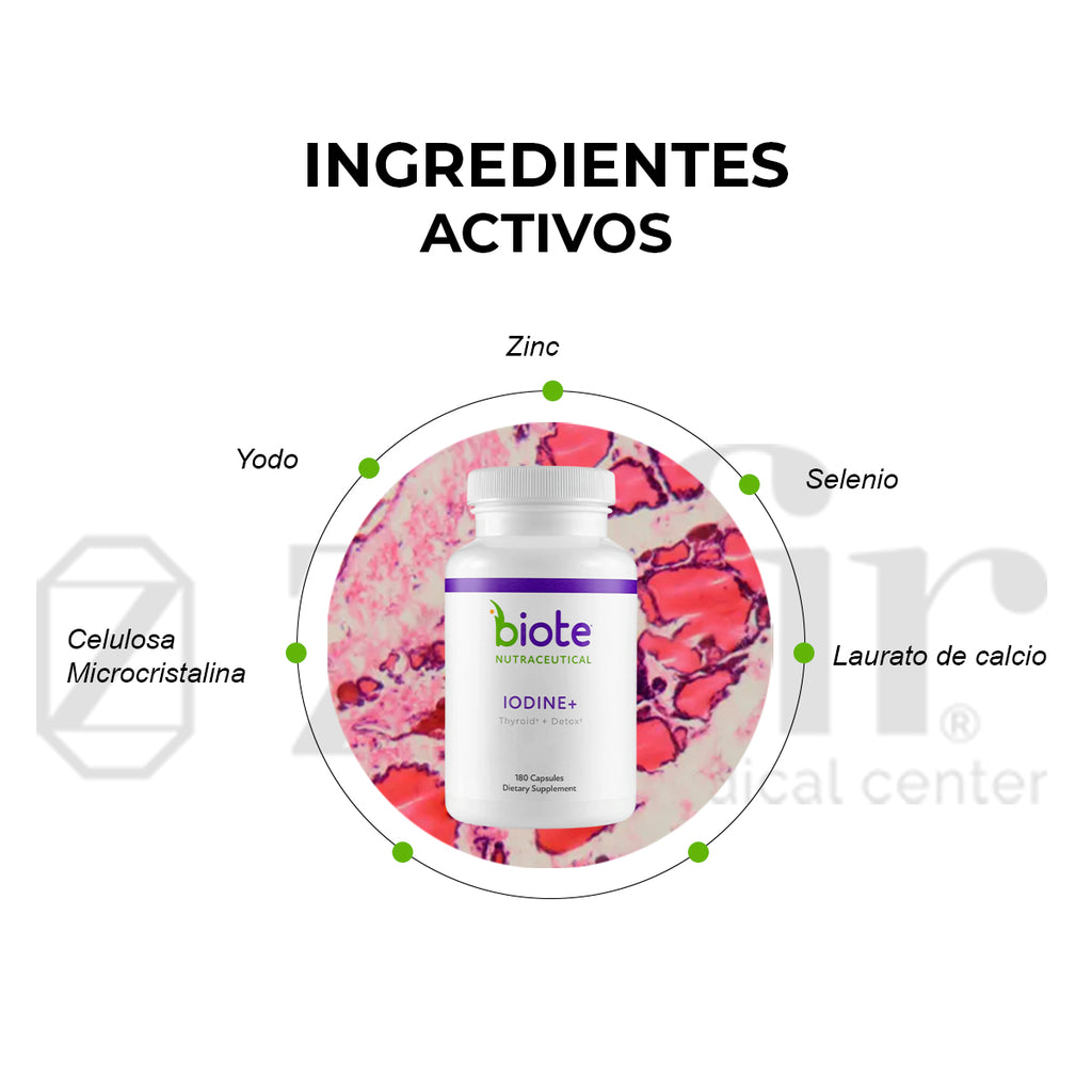 BioTE Iodine + (180 cápsulas)