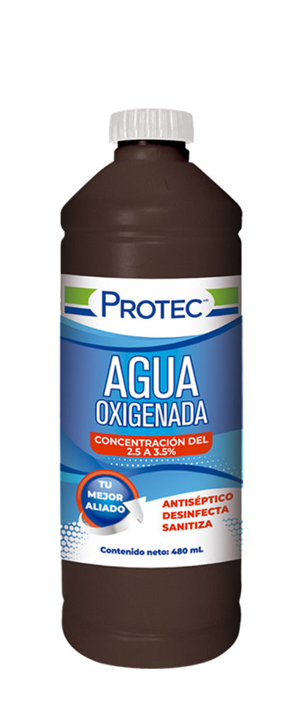 AGUA OXIGENADA PROTEC 480 ML